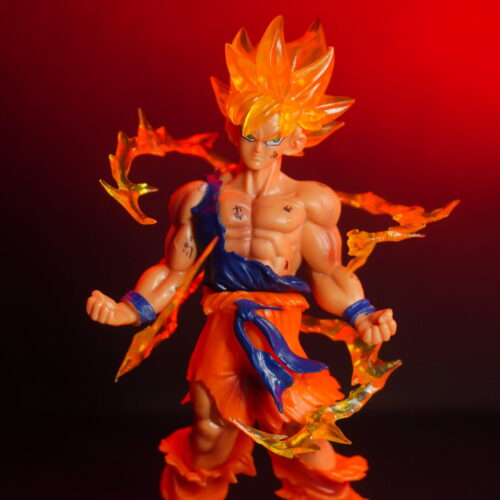 DBZ Goku Standing With Flame (18Cm)