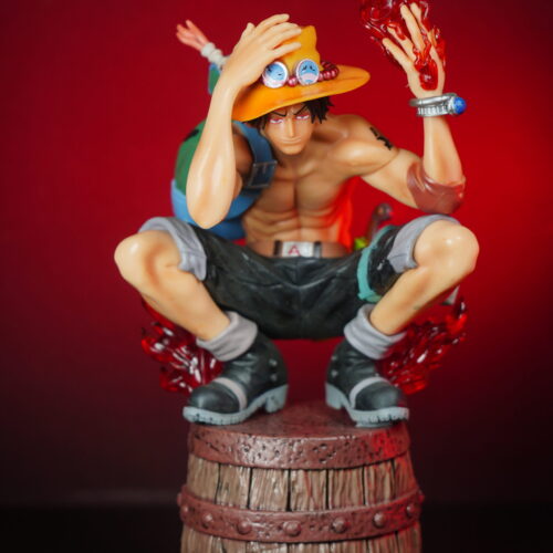 Portgas D. Ace on Barrel (25Cm)